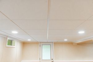 Suspended ceiling tile- white